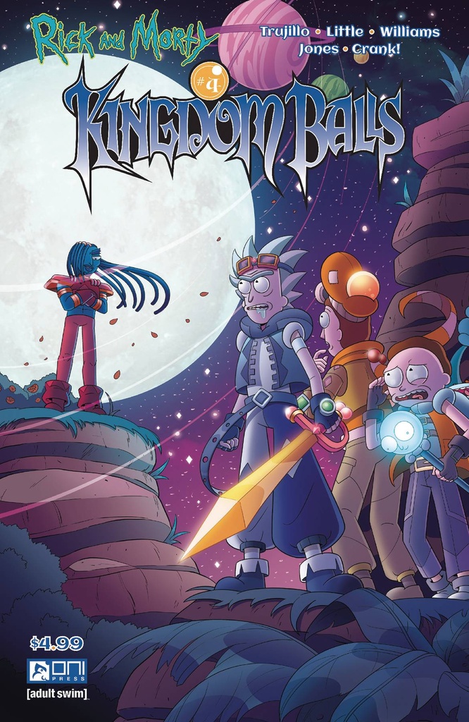 Rick and Morty: Kingdom Balls #4 (Cover B Suzi Blake)