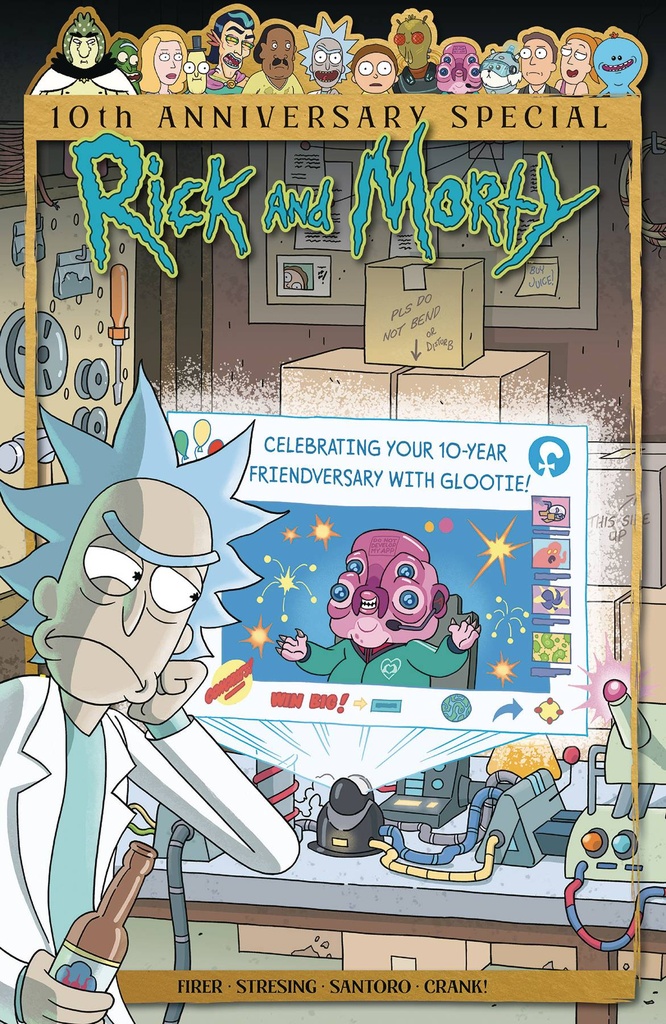 Rick and Morty: 10th Anniversary Special #1 (Cover B James Lloyd)