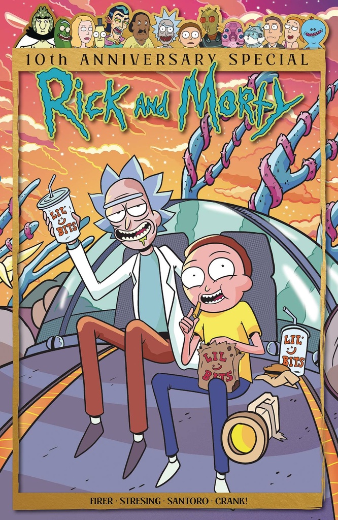 Rick and Morty: 10th Anniversary Special #1 (Cover A Marc Ellerby)