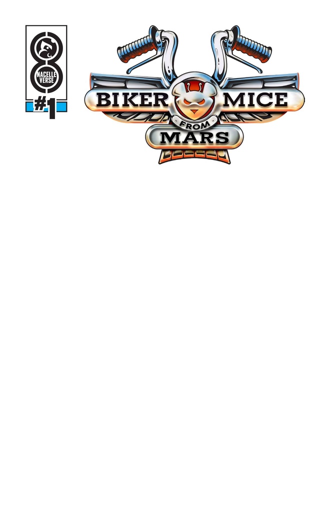 Biker Mice From Mars #1 (Cover D Blank Sketch Variant)