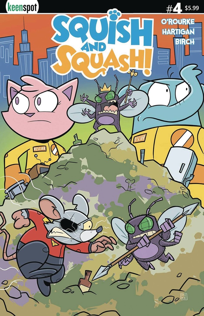 Squish and Squash #4 (Cover A Mike Hartigan)