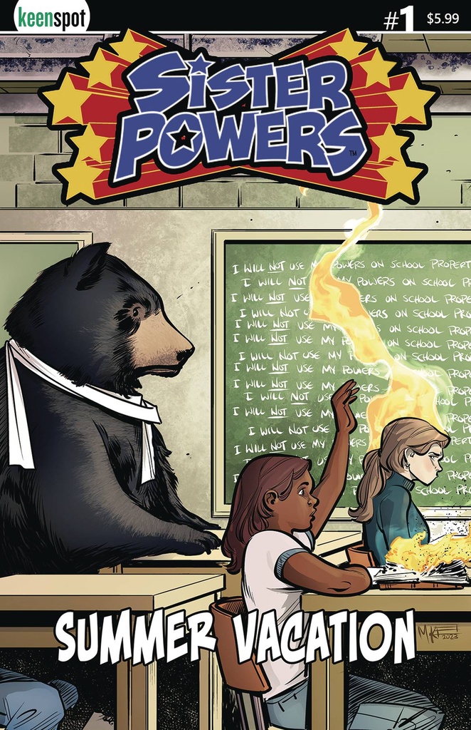 Sister Powers: Summer Vacation #1 (Cover C Mike Norton)