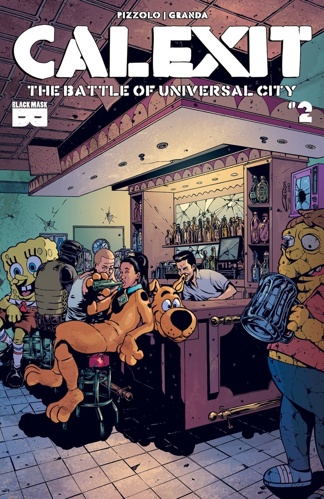 Calexit: The Battle of Universal City #2 (Cover A C Granda)