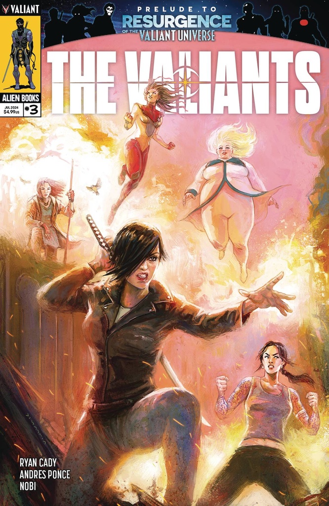 The Valiants #3 of 4 (Cover B Nico Di Mattia)