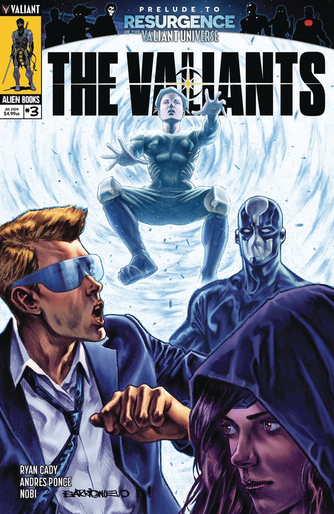 The Valiants #3 of 4 (Cover A Al Barrionuevo)