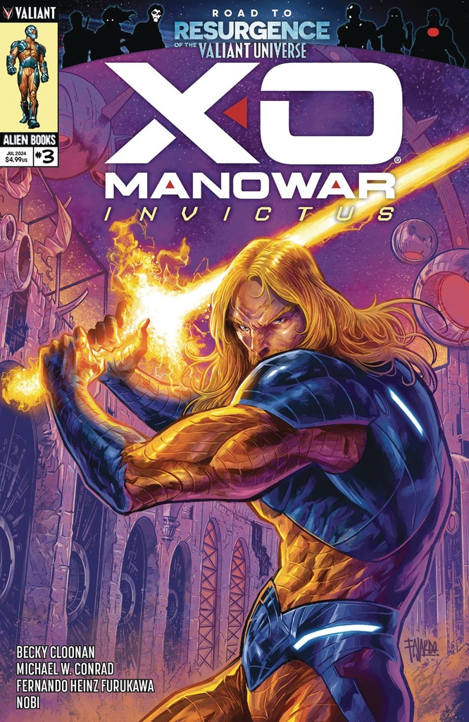 X-O Manowar: Invictus #3 of 4 (Cover A Guillermo Fajardo)