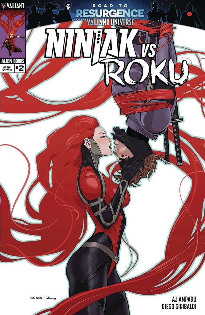 Ninjak vs. Roku #2 of 4 (Cover B Richard Ortiz)