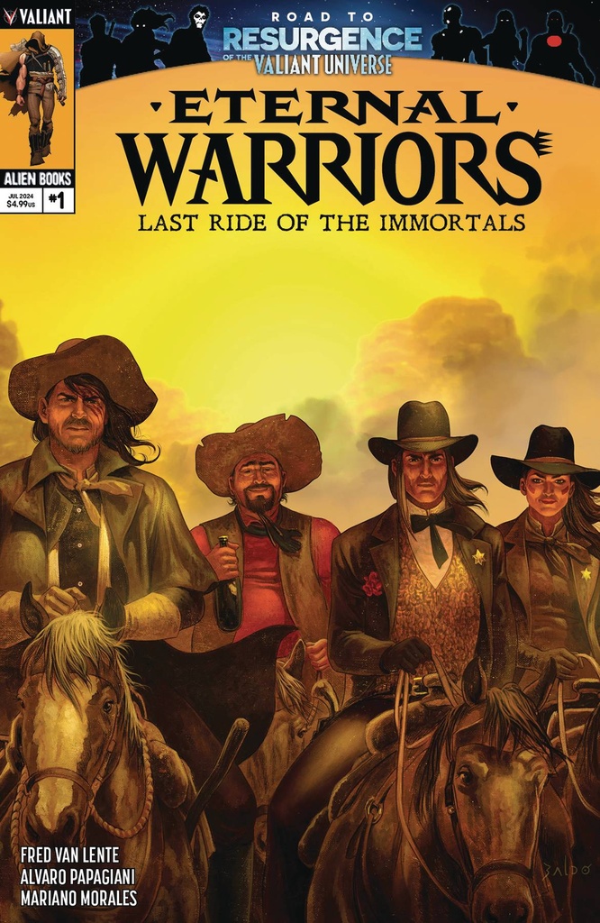 Eternal Warriors: Last Ride of the Immortal #1 of 2 (Cover A Fernando Baldo)