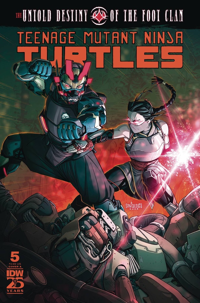 Teenage Mutant Ninja Turtles: Untold Destiny of the Foot Clan #5 (Cover A Mateus Santolouco)