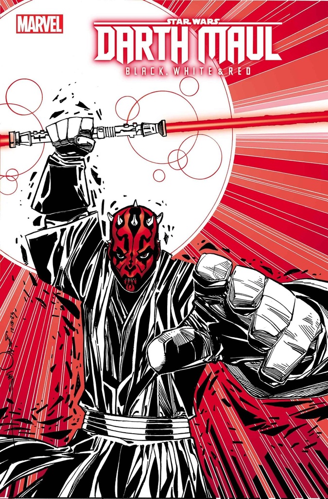 Star Wars: Darth Maul - Black, White & Red #4 (Walt Simonson Variant)