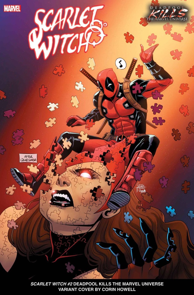 Scarlet Witch #2 (Corin Howell Deadpool Kills The Marvel Universe Variant)