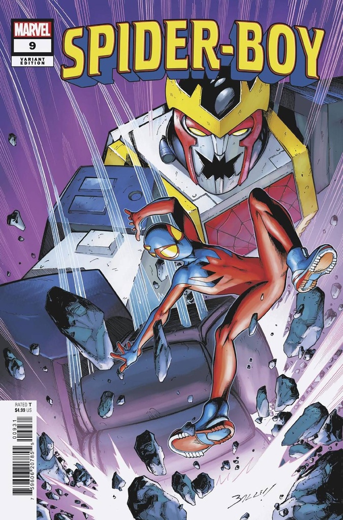 Spider-Boy #9 (Mark Bagley Variant)