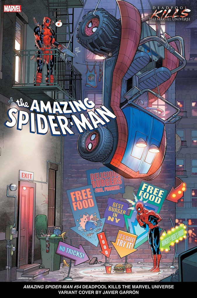 Amazing Spider-Man #54 (Deadpool Kills The Marvel Universe Variant)