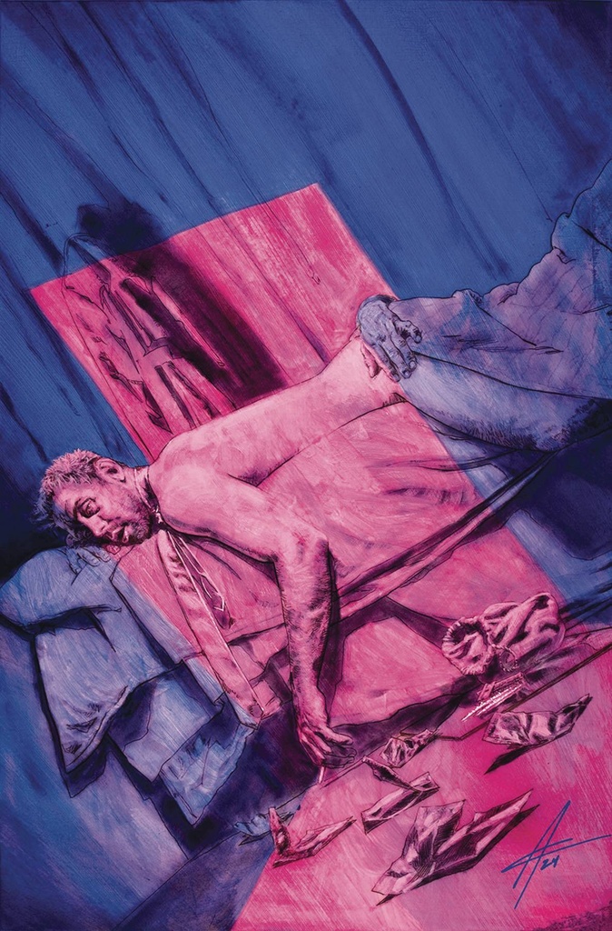 John Constantine, Hellblazer: Dead in America #7 of 8 (Cover A Aaron Campbell)