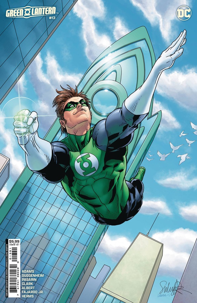 Green Lantern #13 (Cover B Salvador Larroca Card Stock Variant)