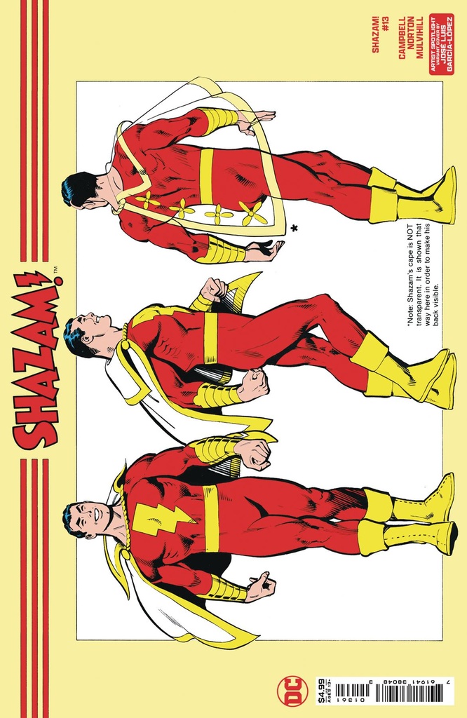 Shazam #13 (Cover D Artist Spotlight Wraparound Card Stock Variant)