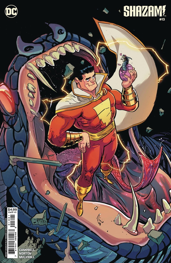 Shazam #13 (Cover B Riley Rossmo)