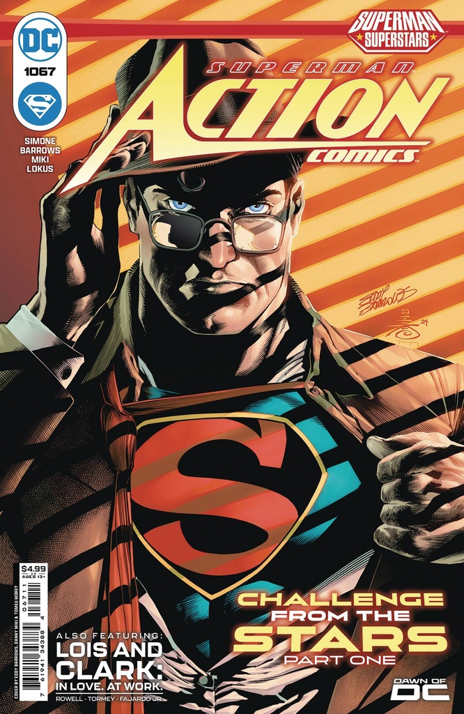 Action Comics #1067 (Cover A Eddy Barrows & Danny Miki)