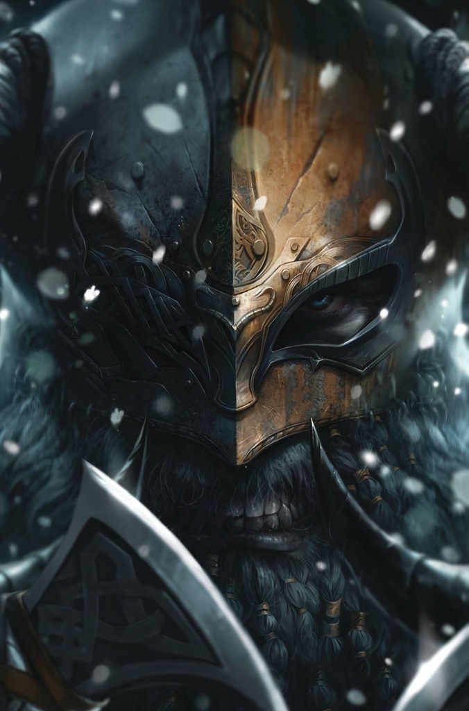 Dark Knights of Steel: Allwinter #1 of 6 (Cover C Francesco Mattina Card Stock Variant)