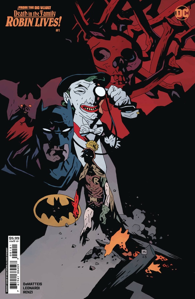 DC Vault: Death in the Family - Robin Lives #1 (Cover B Mignola Card Stock Variant)