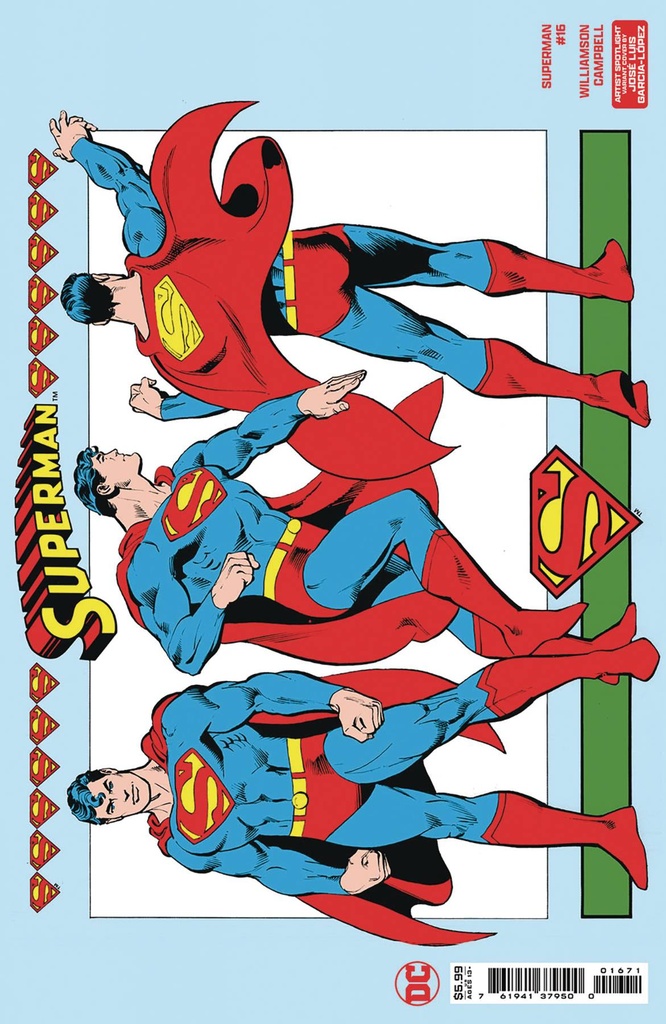 Superman #16 (Cover E Artist Spotlight Wraparound Card Stock Variant)