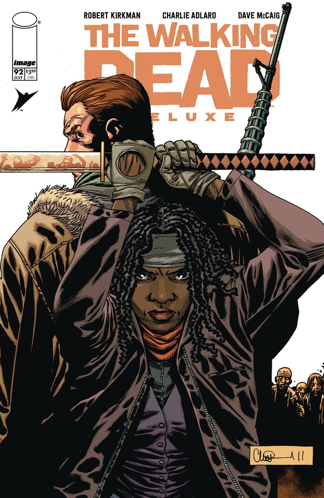 The Walking Dead: Deluxe #92 (Cover B Charlie Adlard & Dave McCaig)