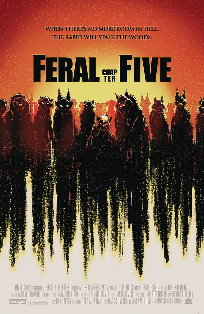 Feral #5 (Cover B Trish Forstner & Tony Fleecs)