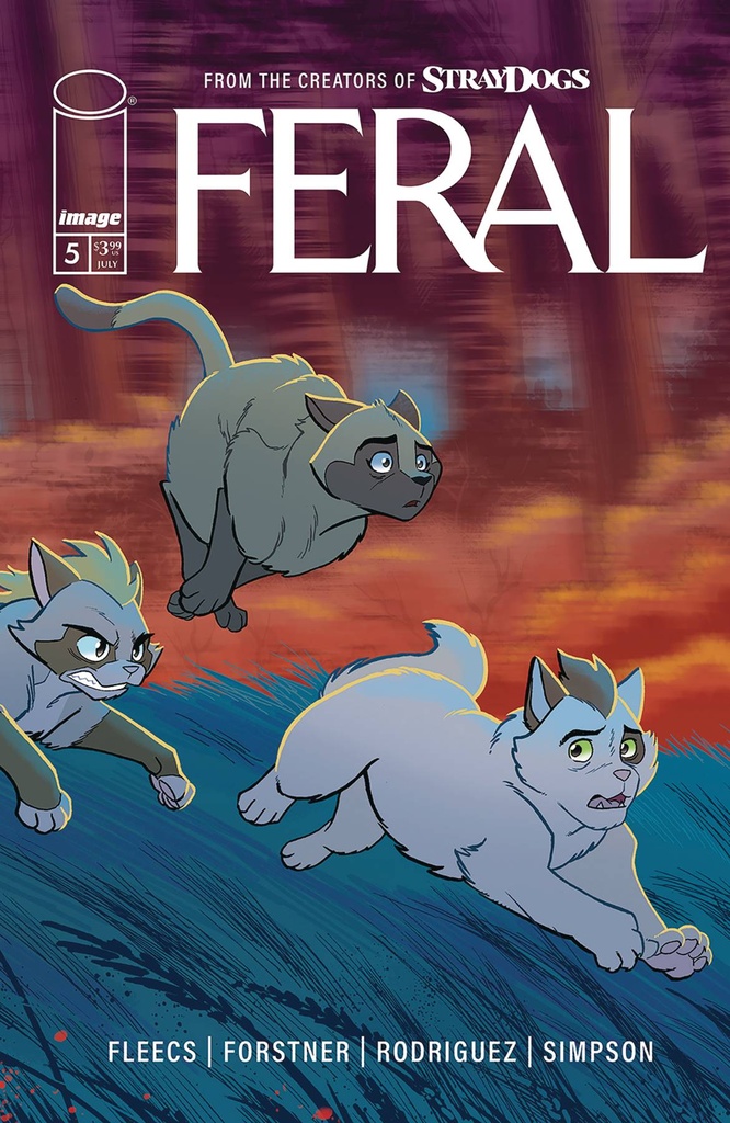 Feral #5 (Cover A Trish Forstner, Tony Fleecs & Tone Rodrigruez)