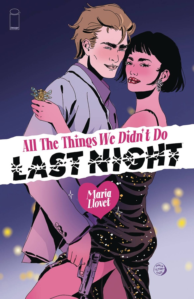 All The Things We Didn't Do Last Night #1 (Cover B Maria Llovet)