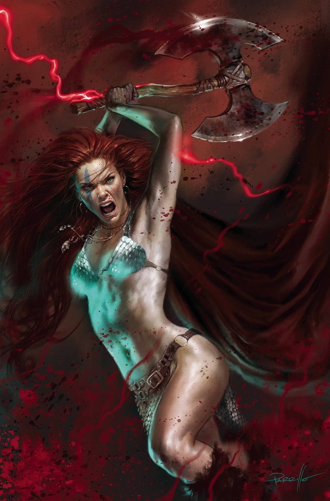 Red Sonja #12 (Cover L Lucio Parrillo Limited Virgin Variant)