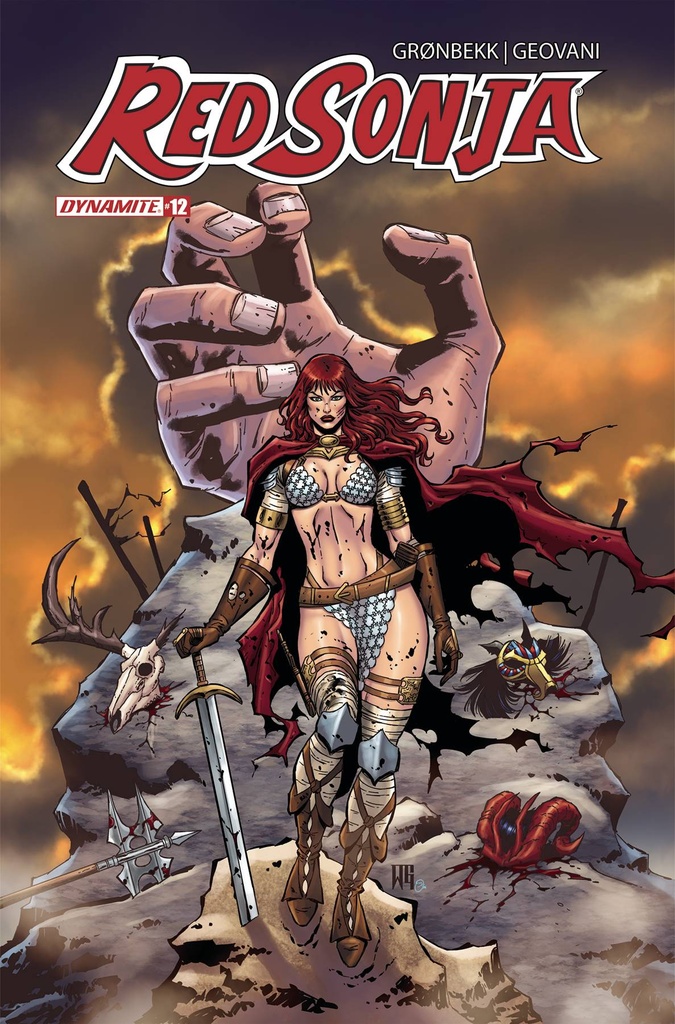 Red Sonja #12 (Cover D Walter Geovani)