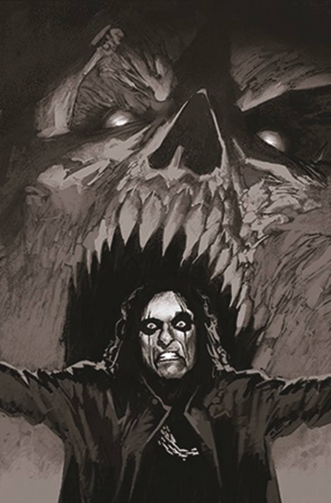 Alice Cooper #1 (B&W Signed By Rodney Barnes Variant)