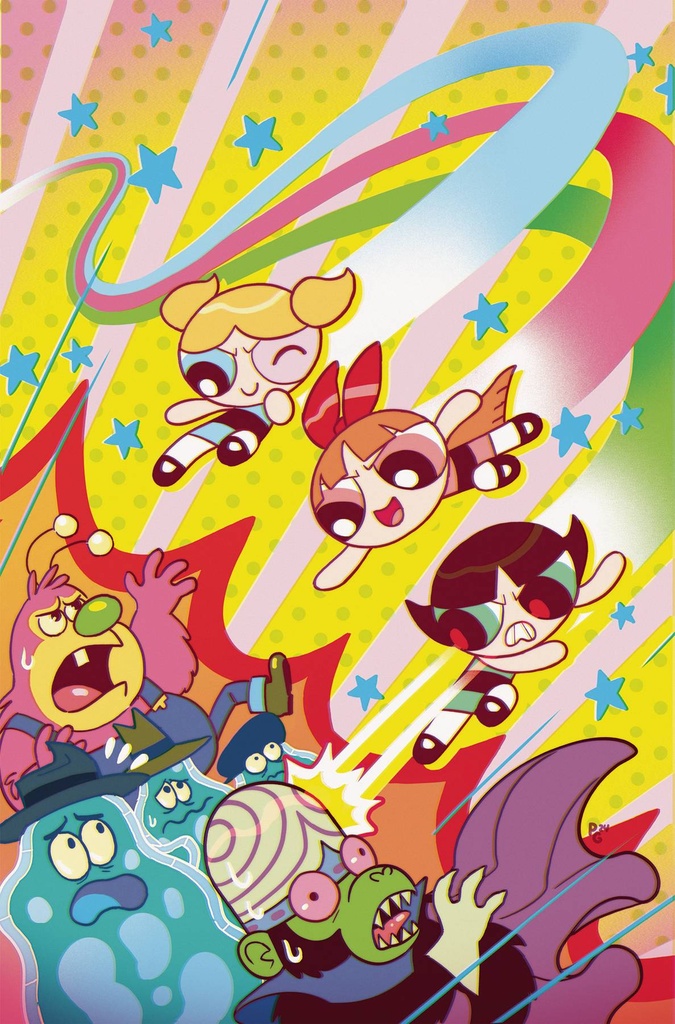 Powerpuff Girls #1 (Cover H Paulina Ganucheau Limited Virgin Variant)