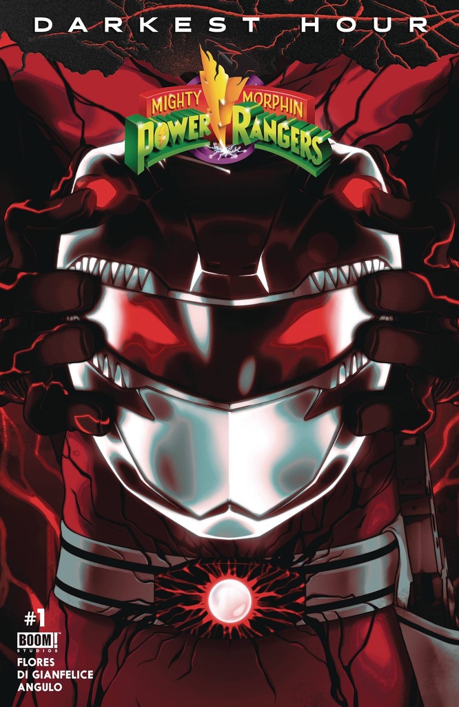 Mighty Morphin Power Rangers: Darkest Hour #1 (Cover D Goni Montes Helmet Variant)