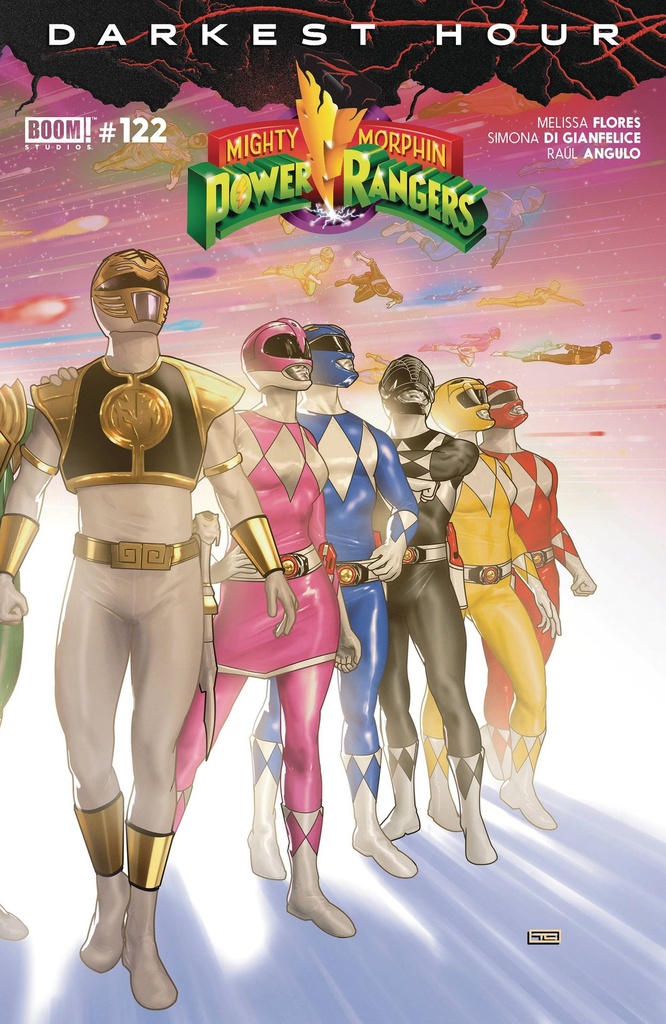 Mighty Morphin Power Rangers #122 (Cover B Taurin Clarke Connecting Variant)