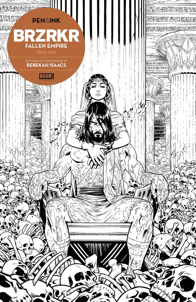 BRZRKR: Fallen Empire - Pen & Ink #1 (Cover A Rebekah Isaacs)