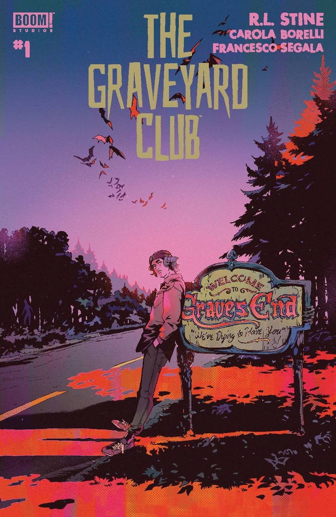 The Graveyard Club #1 of 2 (Cover B AL Kaplan)