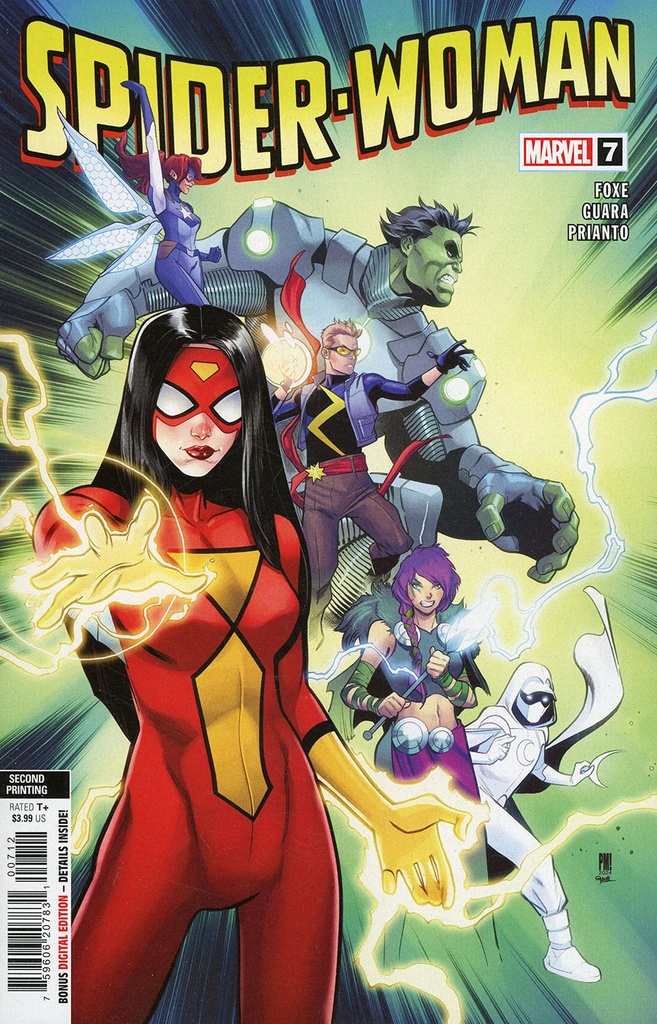 Spider-Woman #7 (2nd Printing Paco Medina Variant)