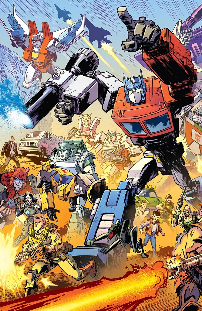 Transformers #9 (Cover F Jason Howard & Annalisa Leoni Anniversary Variant)