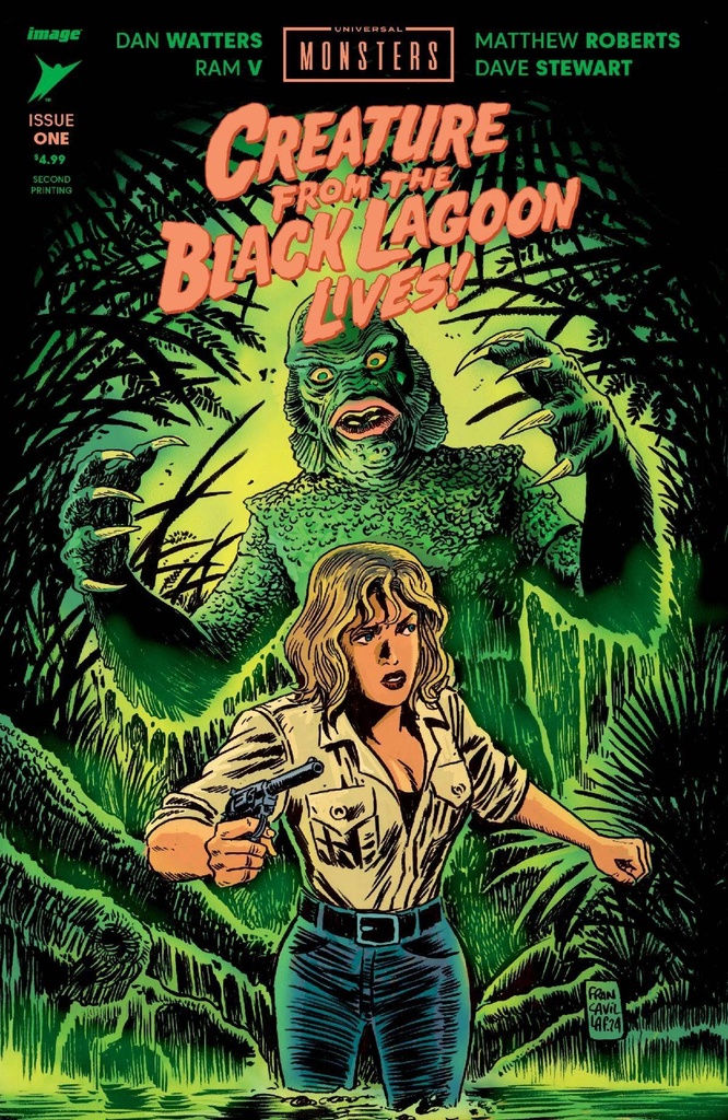 Universal Monsters: Creature from the Black Lagoon Lives #1 of 4 (2nd Printing)