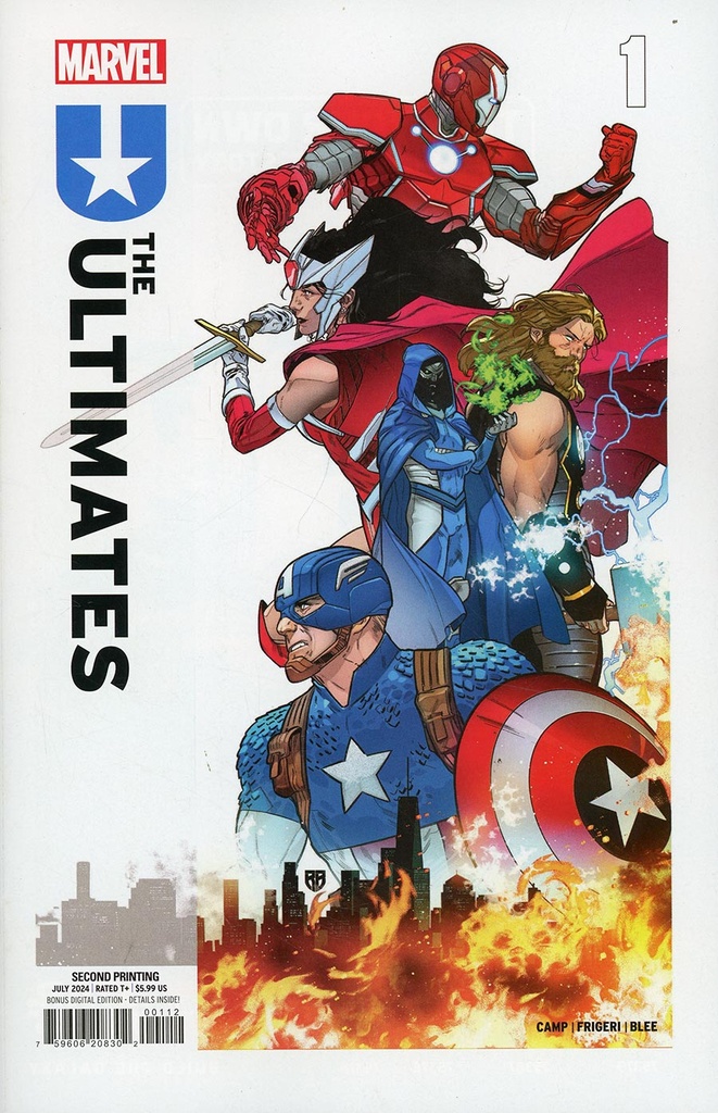 Ultimates #1 (2nd Printing RB Silva Variant)