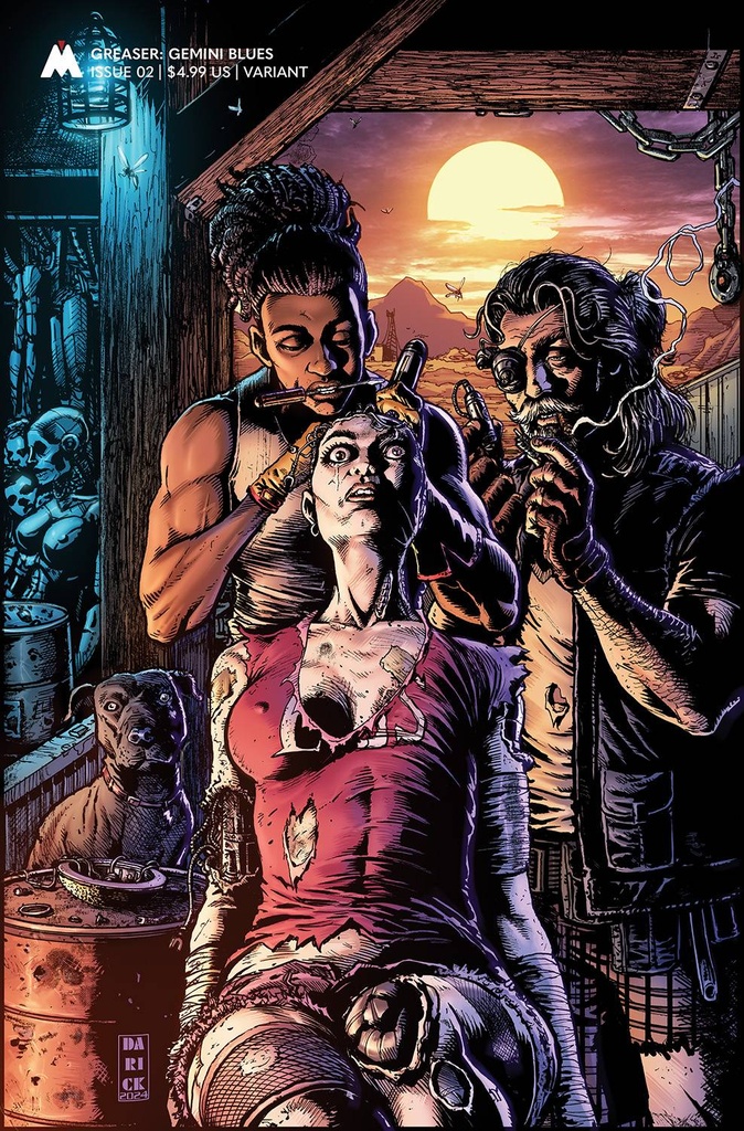 Greaser: Gemini Blues #2 (Cover B Darick Robertson)