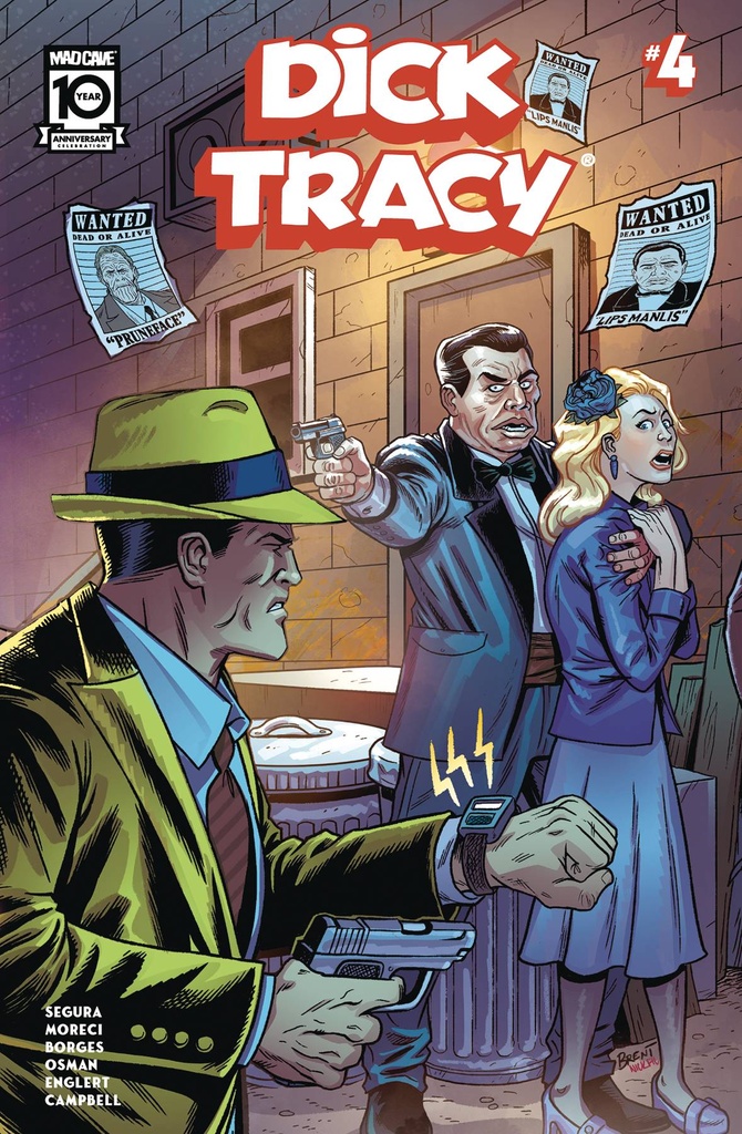 Dick Tracy #4 (Cover B Brent Schoonover Connecting Variant)