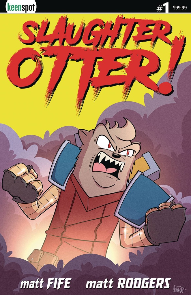 Slaughter Otter #1 (Cover G Matt Rodgers Metal Variant)