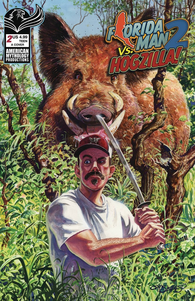 Florida Man vs. Hogzilla #2 (Cover A Jeff Slemons)