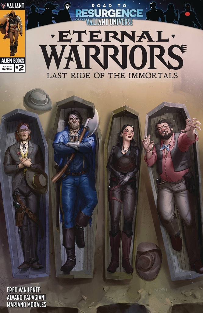 Eternal Warriors: Last Ride of the Immortal #2 of 2 (Cover A Nobi)