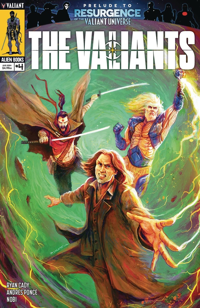 The Valiants #4 of 4 (Coveer A Nico Di Mattia)