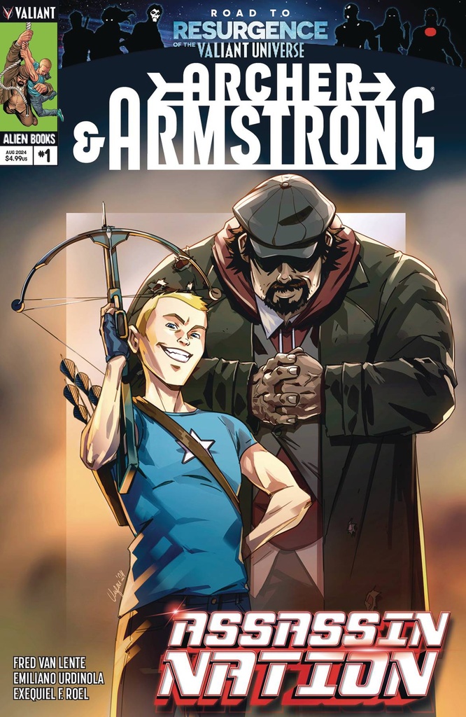 Archer & Armstrong: Assassination Nation #1 of 2 (Cover A Evelin Unfer)