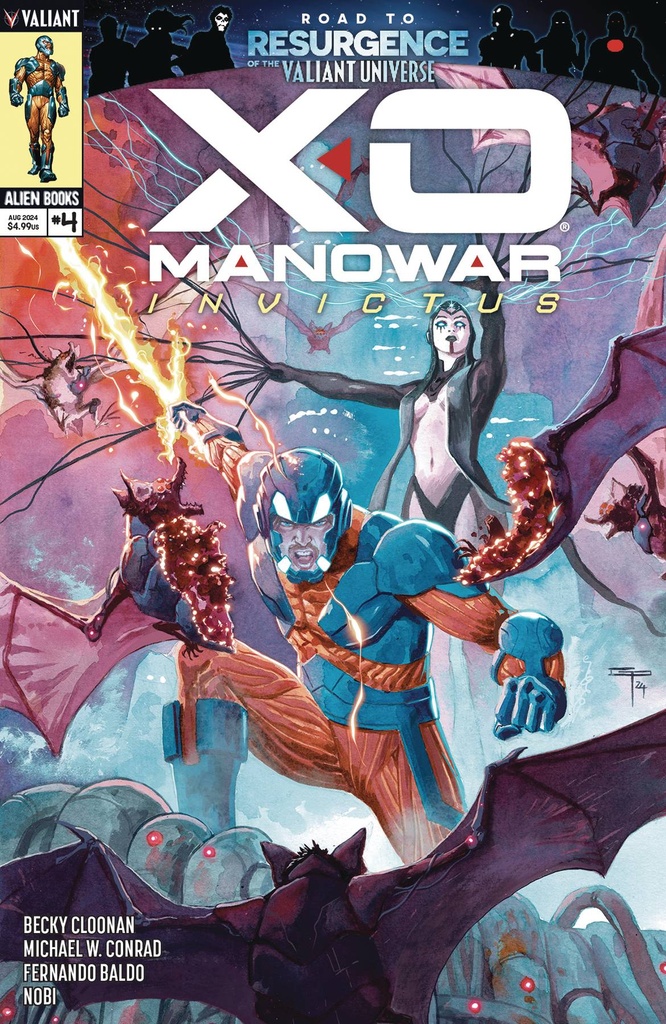 X-O Manowar: Invictus #4 of 4 (Cover A German Peralta)