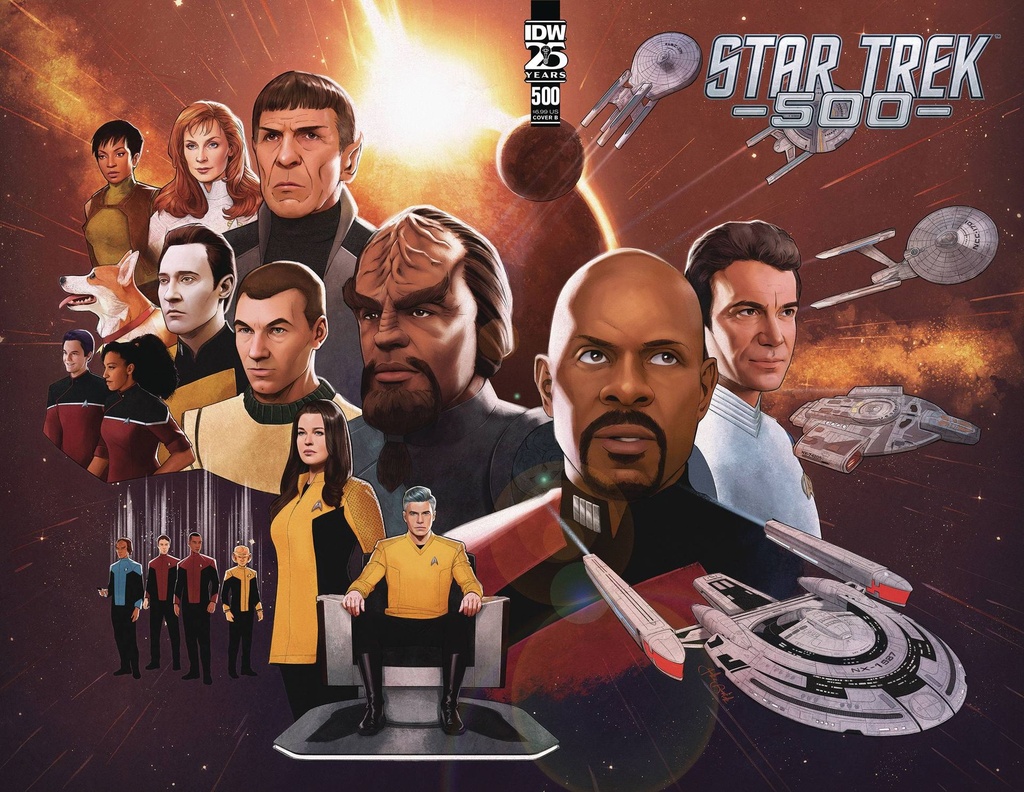 Star Trek #500 (Cover B Jake Bartok)